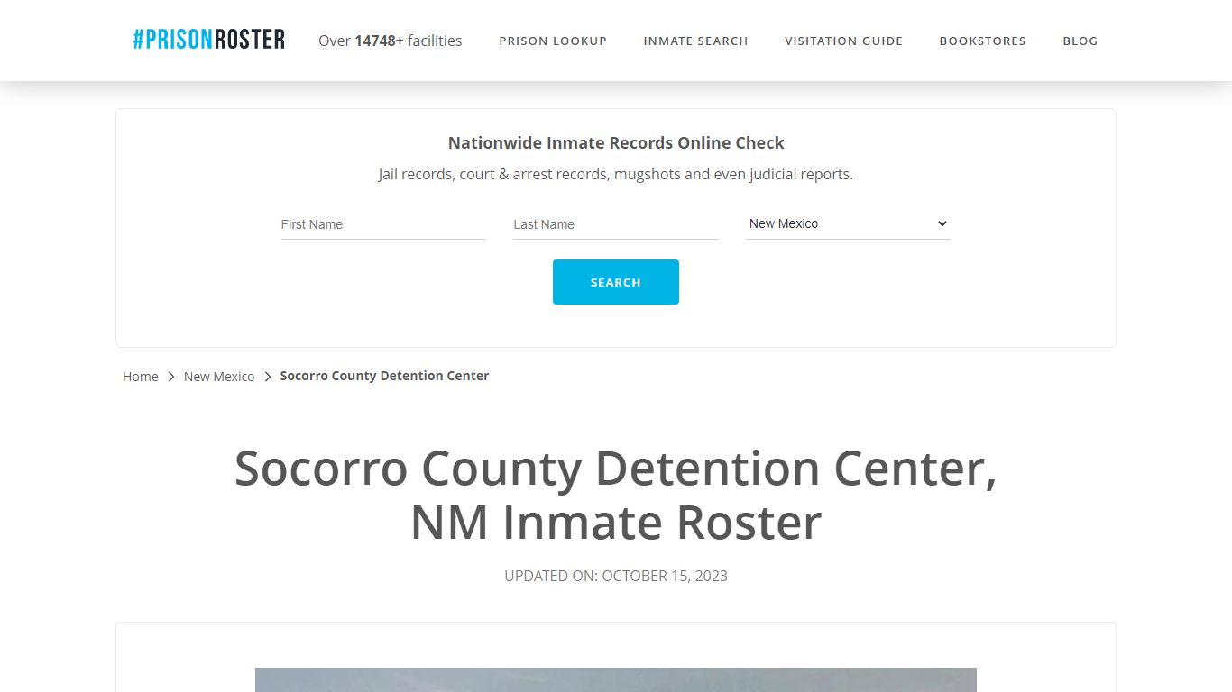 Socorro County Detention Center, NM Inmate Roster - Prisonroster